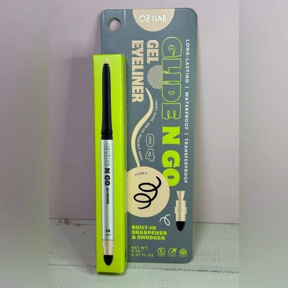 OZ LAB GLIDE N Go - Gel Eyeliner NIB (Ivory)